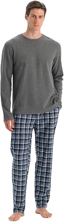 Dagi Erkek Diki  Detayl  Waffle Ti rt Pantolon Pijama Tak m ,  rme, Termal