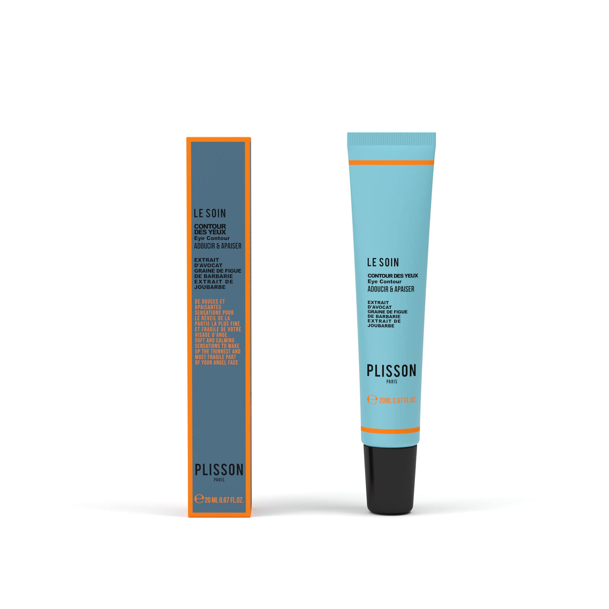 Plisson - Contorno Occhi Uomo - Tutti i Tipi di Pelle - 98% Ingredienti di Origine Naturale - 20 ml