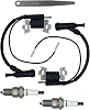 YAMAKATO Ignition Coil for Briggs & Stratton 590603 CR950 Champion Generac Duromax Firman Ryobi Predator Honda 159cc 163cc 196cc 208cc 212cc 224cc Log Splitter Washer Generator OEM Pack of 2