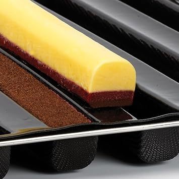 Flexipan 1464, Christmas-Log Insert, 5 Channels, with Stainless Steel Frame