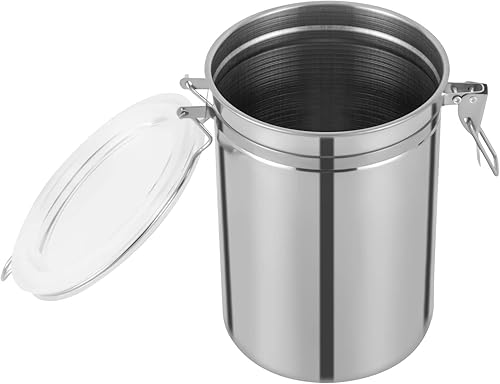 Miniatura 7 de biniliubi Juego de 3 recipientes de acero inoxidable  recipientes herméticos de almacenamiento de alimentos de metal con tapas selladas para