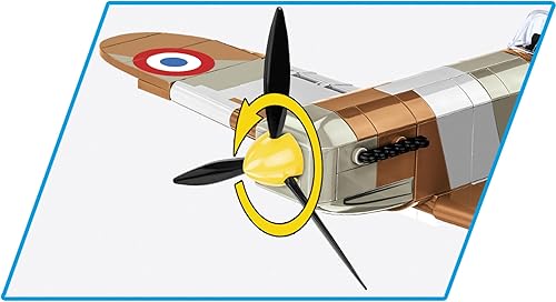 Miniatura 5 de COBI Colección Histórica Segunda Guerra Mundial Dewoitine D.520 Plane