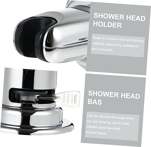 Miniatura 6 de YARNOW Soporte de cabeza de pie para cabezal de ducha, cabezal portátil, manguera flexible, soporte para maquinilla de afeitar para soporte