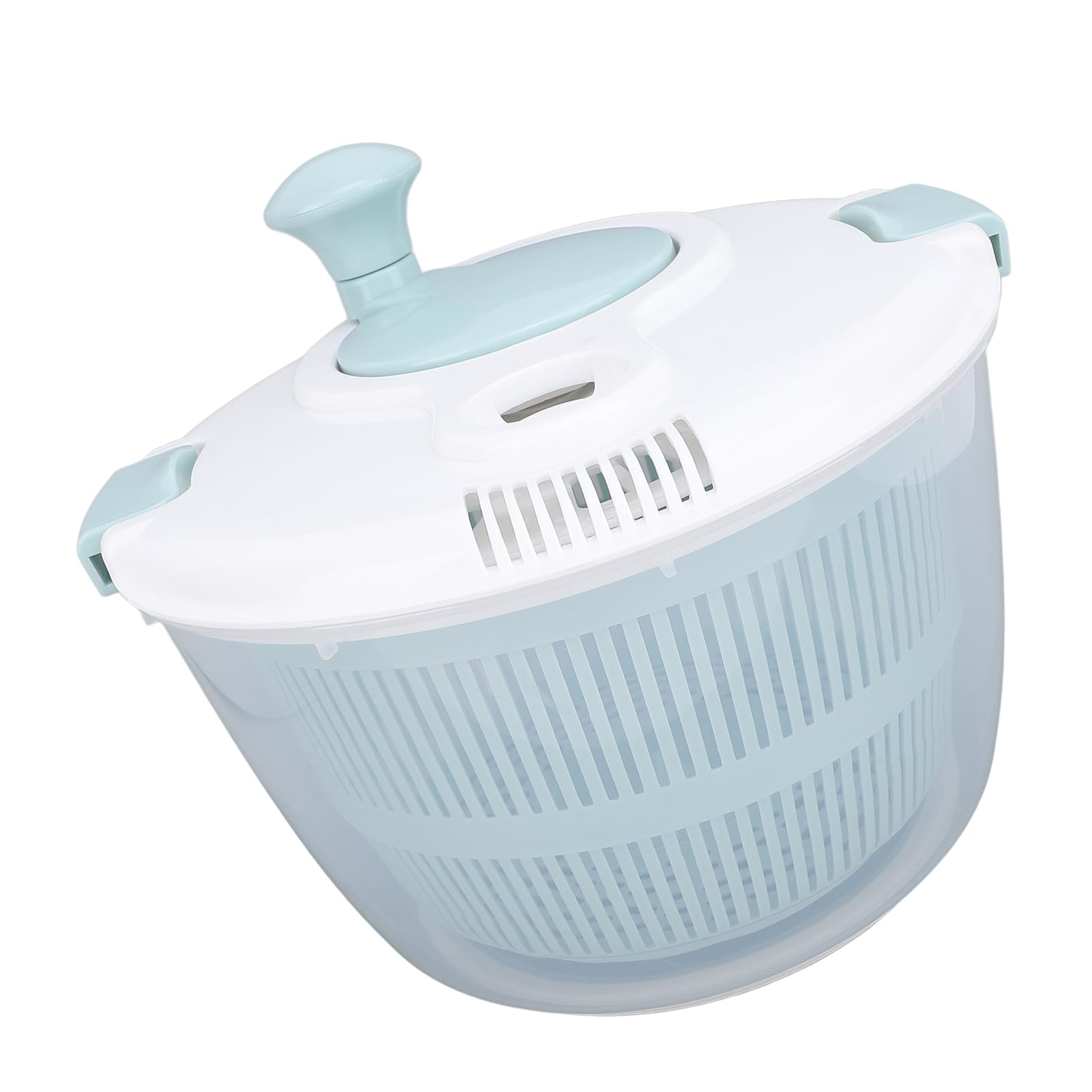 Insalata Centrifuga 5L, Asciuga Verdure Manuale con Ciotola Scolapasta