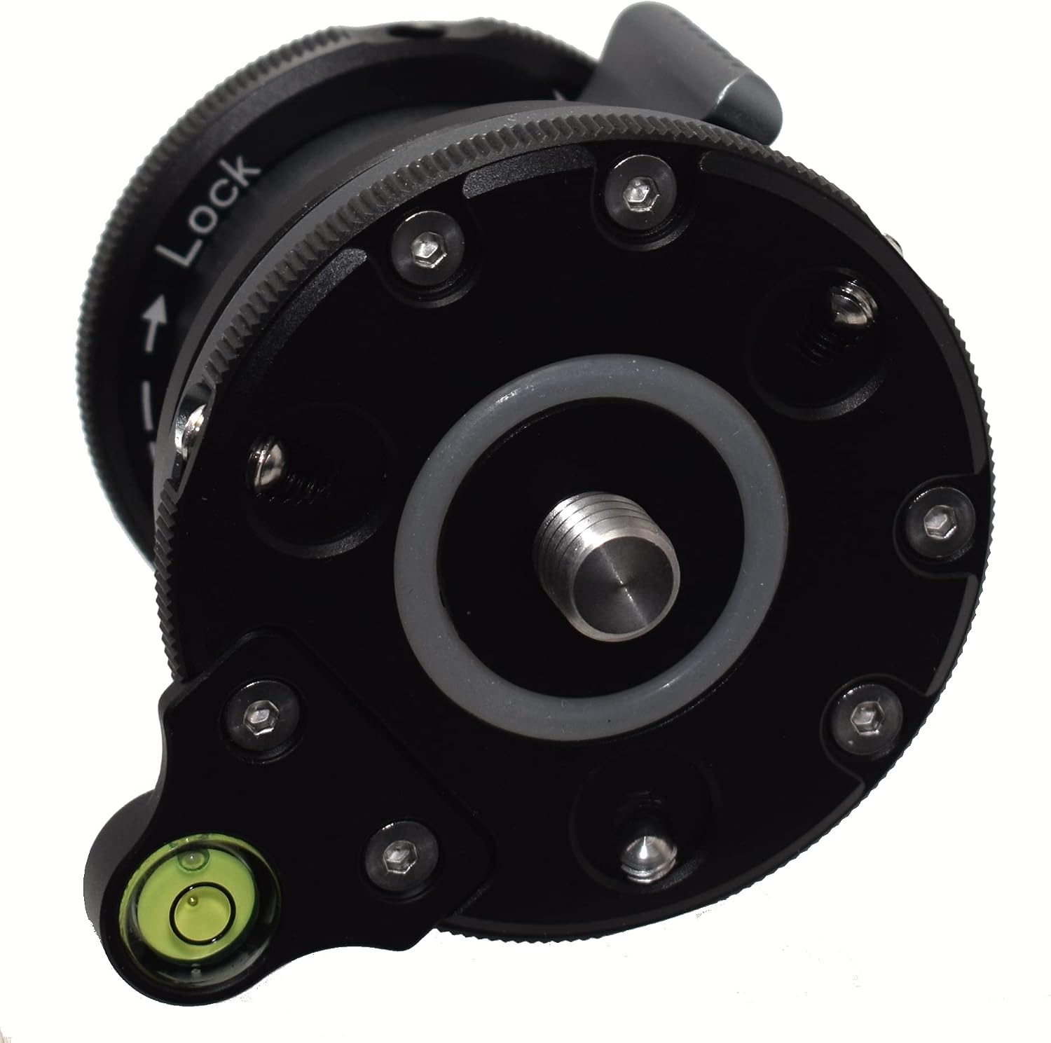 Desmond DLB-65 65mm Leveling Base for Tripod w Easy Grip Butterfly Lock Collar 40lb Max Load +/-15° Tilt