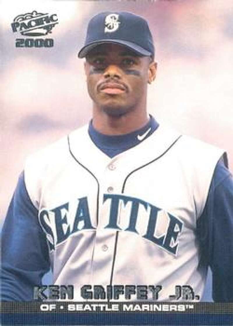 Amazon.com: 2000 Pacific #393A Portrait Ken Griffey Jr. Seattle