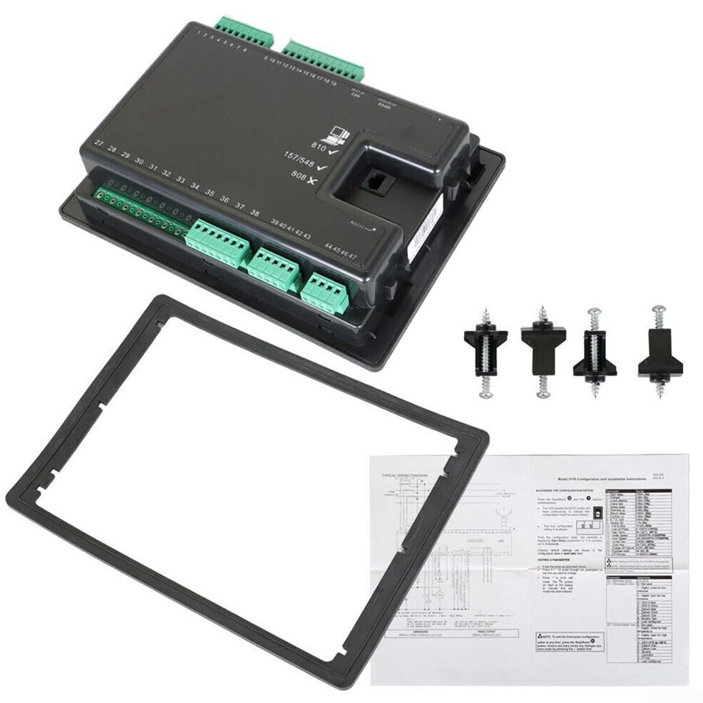 DSE5110 moduł kontrolera generatora głębinowego z wyświetlaczem LCD, automatycznym uruchomieniem, diagnostyką błędów, ochroną silnika, konfigurowalnymi wejściami i timerami