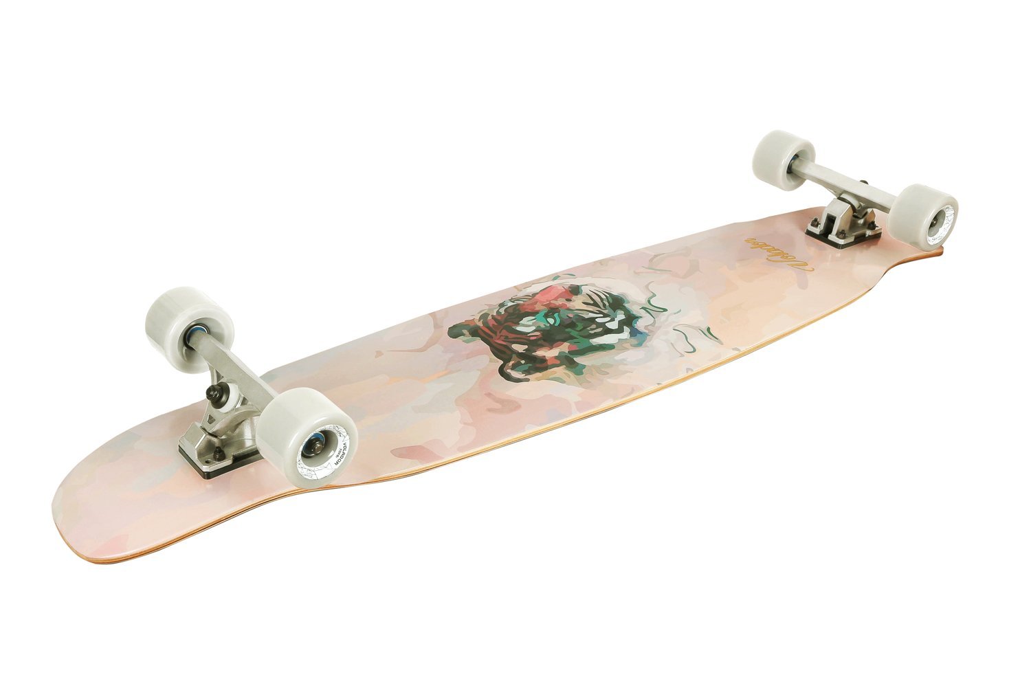 Cubierta de arce longboard bailarina de 46 pulgadas (Tiger) 2