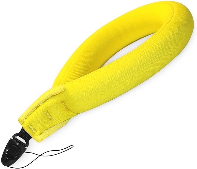 Waterproof Camera Float, Waterproof Float Strap for Underwater Camera and Waterproof Life Pouch Case - Universal Floating Wristband/Hand Grip Lanyard Works with GoPro, Nikon, Canon, Sony,Pentax,Camco