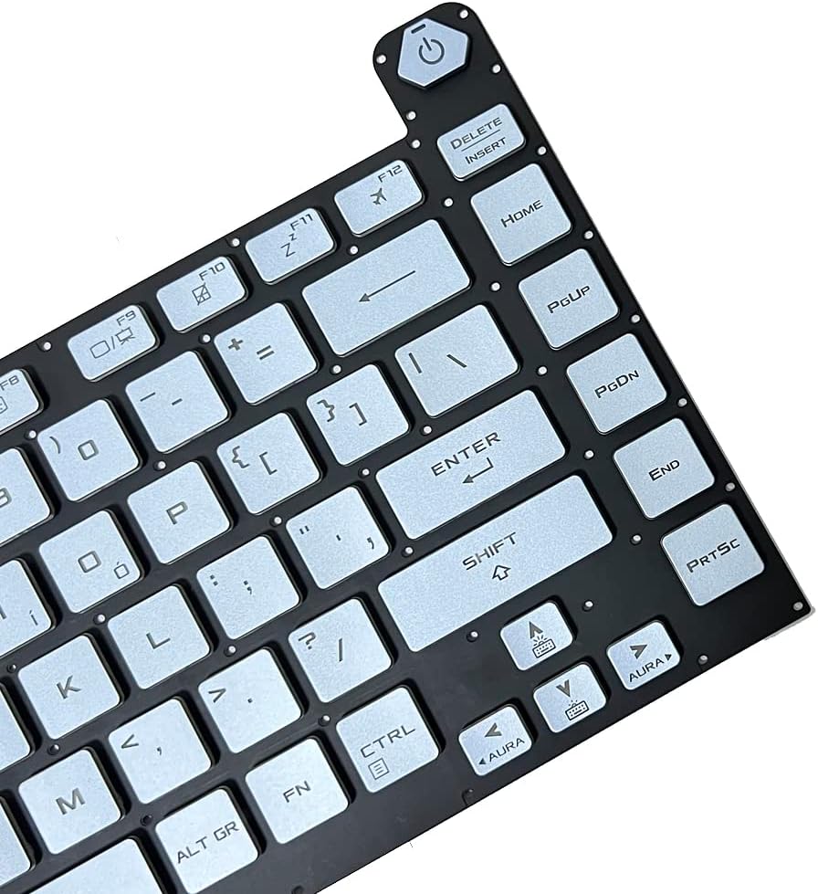HSSDTECH US Blue Backlight Backlit Keyboard Replacement for Asus Rog Strix G531GT G531GU G531GD G531GW G531GV