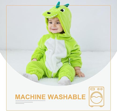 Miniatura 77 de TONWHAR Disfraz unisex de Halloween de animales para bebé y niño pequeño para otoño e invierno