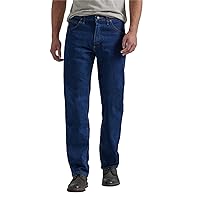 Wrangler Authentics Classic 5-Pocket Regular Fit Jean Jeans, Dark Indigo Flex