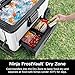 Ninja FrostVault | 65qt Wheeled Cooler with Cold Dry Zone | Integrated Fridge-Temp Dry Storage Drawer | Premium Heavy-Duty Insulated Cooler | Keeps Ice for Days | Cloud White | FB265WH