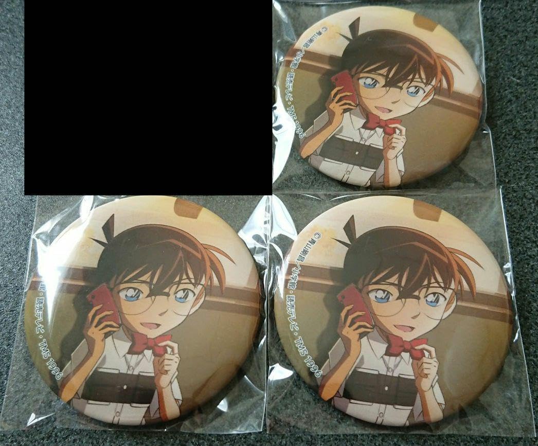 コナン　ムービー展 MOVIE展 缶バッジセットB 名探偵コナンコナンムービー展オリジナル缶バッジセットB