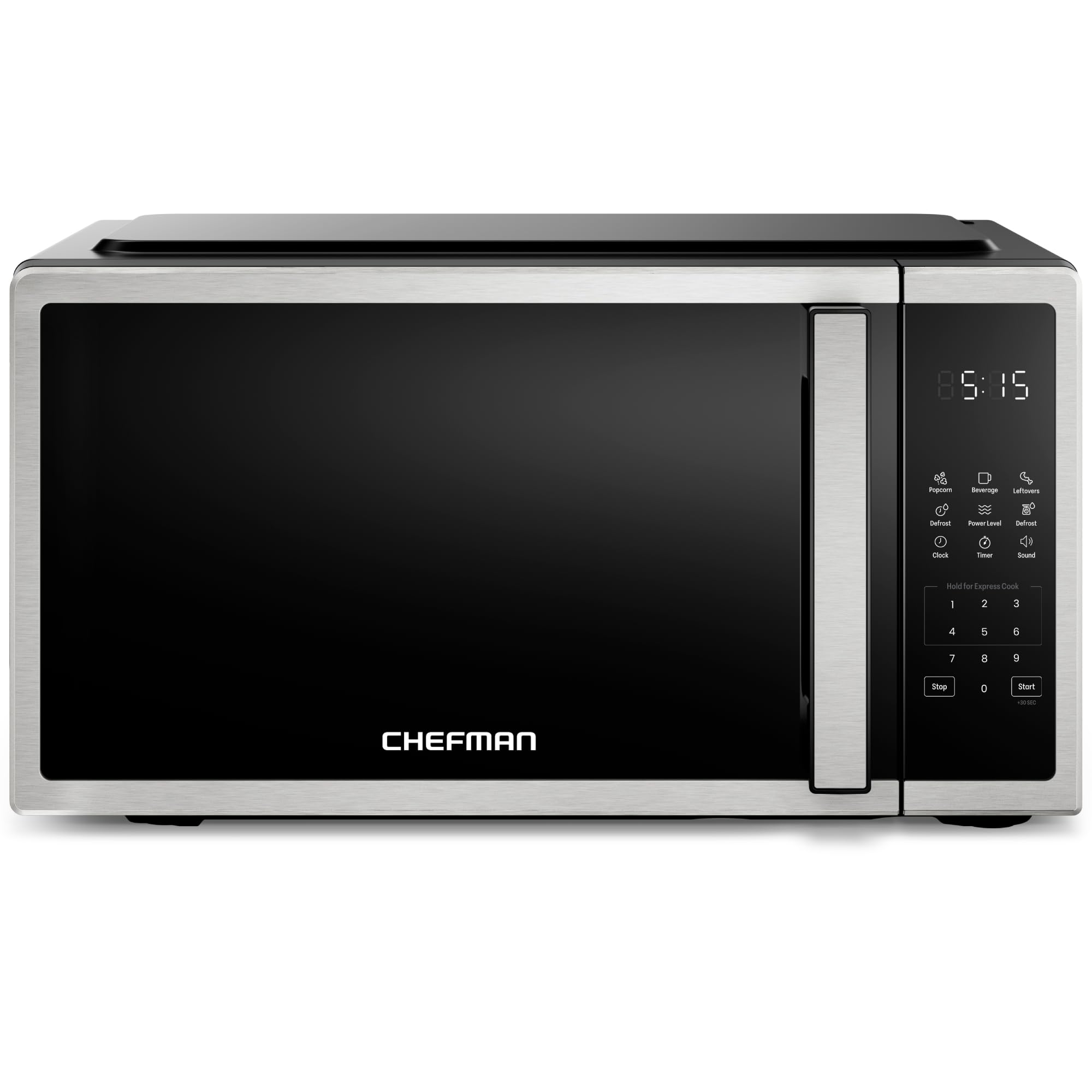Chefman Compact Countertop Microwave Oven 0.7 Cu.Ft.