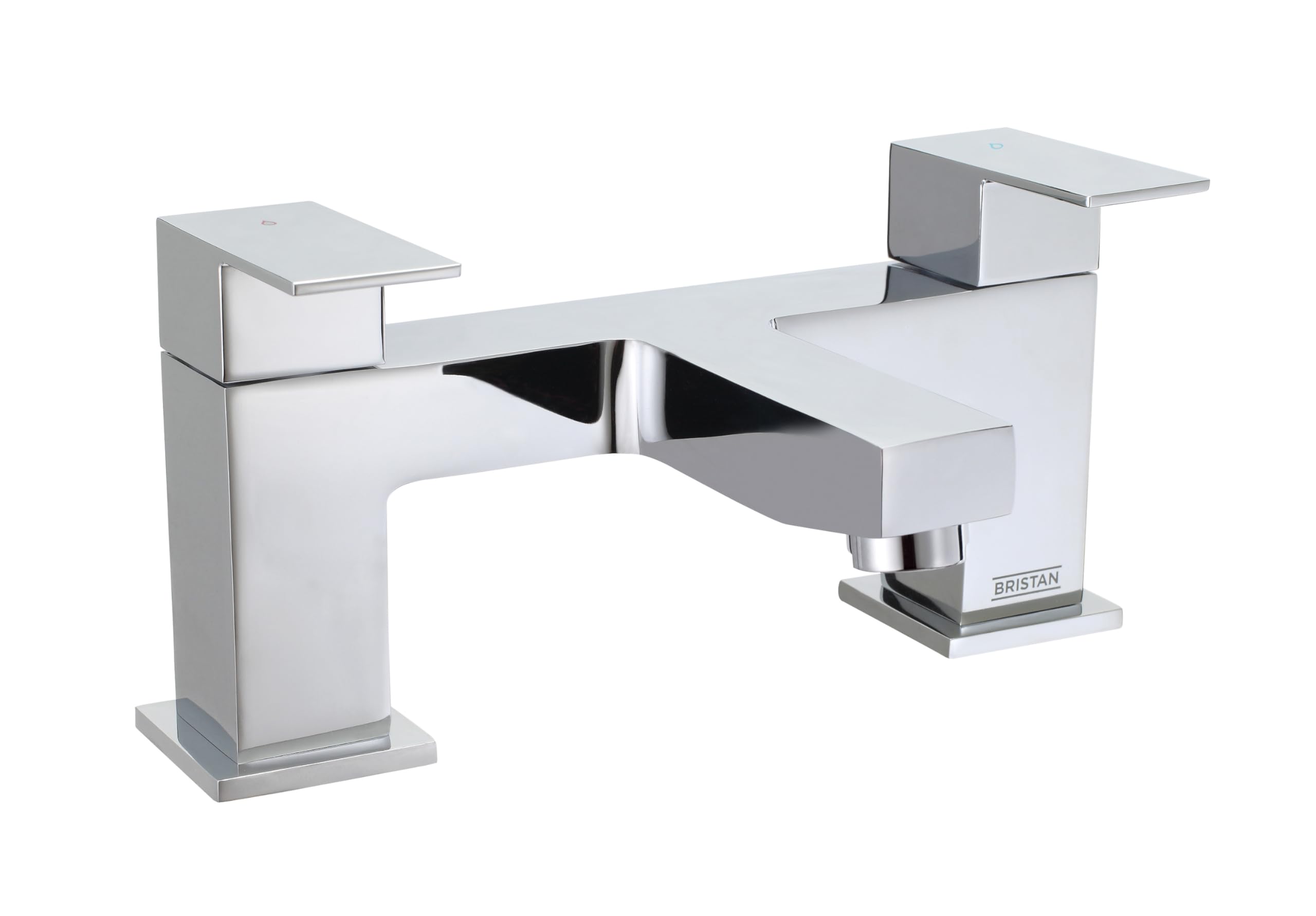 Robinet de baignoire avec cartouche céramique et revêtement chrome brillant