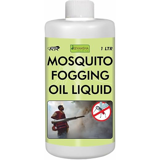 Mosquito Fogging Oil Liquid 1 Ltr – Outdoor Insect Fogger Solution – Thermal & ULV Fogger Compatible – Ready-to-Use Bug Control Concentrate