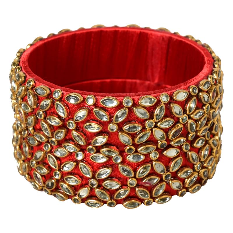 See full amazon price history chart for TINKLE JEWELS Red Flower Kundan Bangles | Jewellery For Women And Girls (210_Red) TINKLE JEWELS Red Flower Kundan Bangles | Jewellery For Women And Girls (210_Red) (B0CZXPWZPM) Amazon Price History, Amazon Price Tracker