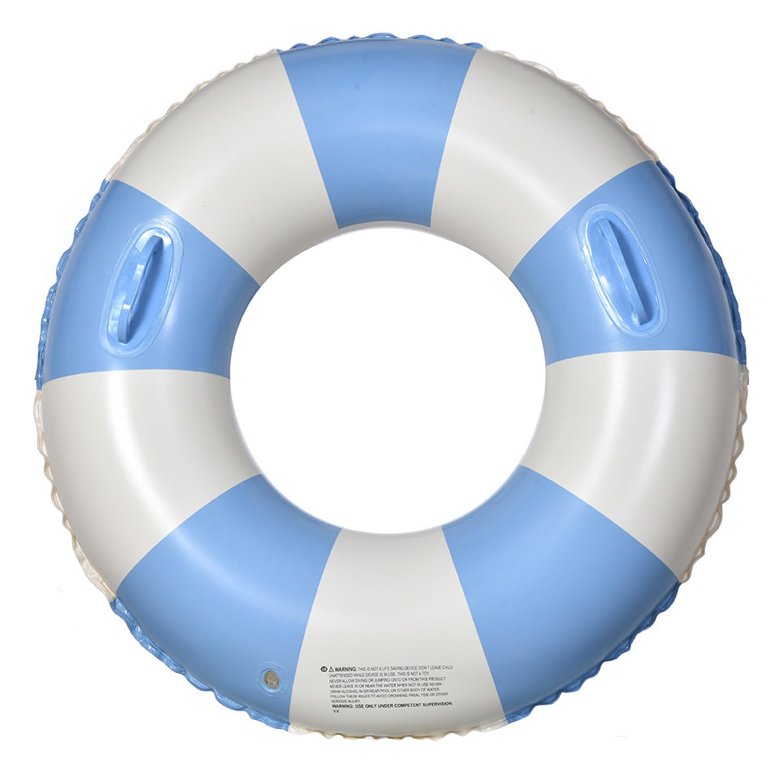 KALOLINNA うきわ 浮き輪 浮き具 ストライプ柄 O型 水遊び 水上ハンモック 強い浮力 海遊び 水泳 夏 かわいい 海水浴 海 フロート 目立つ デザイン 直径90cm