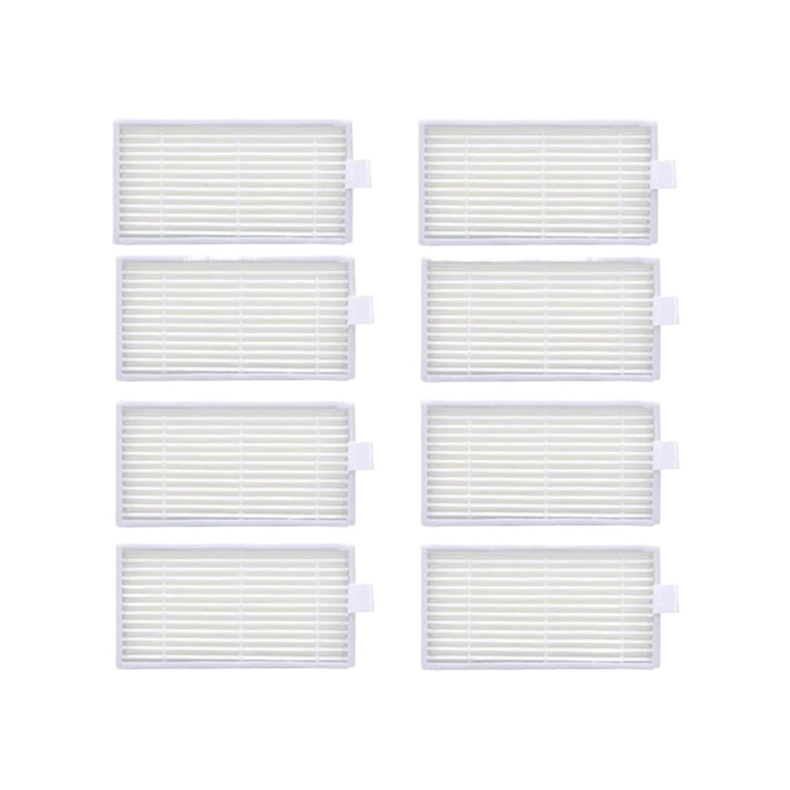 Reemplazo De Cepillo Lateral De Filtro Primario, Compatible Con ILIFE,V3 V3s V5 V5s Pro X5 V55 V50 Piezas De Aspiradora Robótica(Filter A 8pcs)