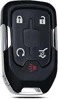 MechanMagic Smart Key Fob Replacement Fits for GMC Acadia 2021 2022 2023 Keyless Entry Remote Control FCC: HYQ1ES PN:13522895 46 Chip 1551A-ES 433MHz 5 Button