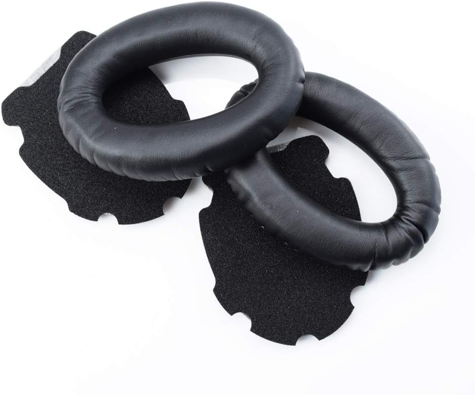 A20 Earpads Replacement Memory Foam Ear Cups Ear Cover Ear Cushions Repair Parts Compatible with Bose Aviation Headset X A10 A20 Headphone (Black)