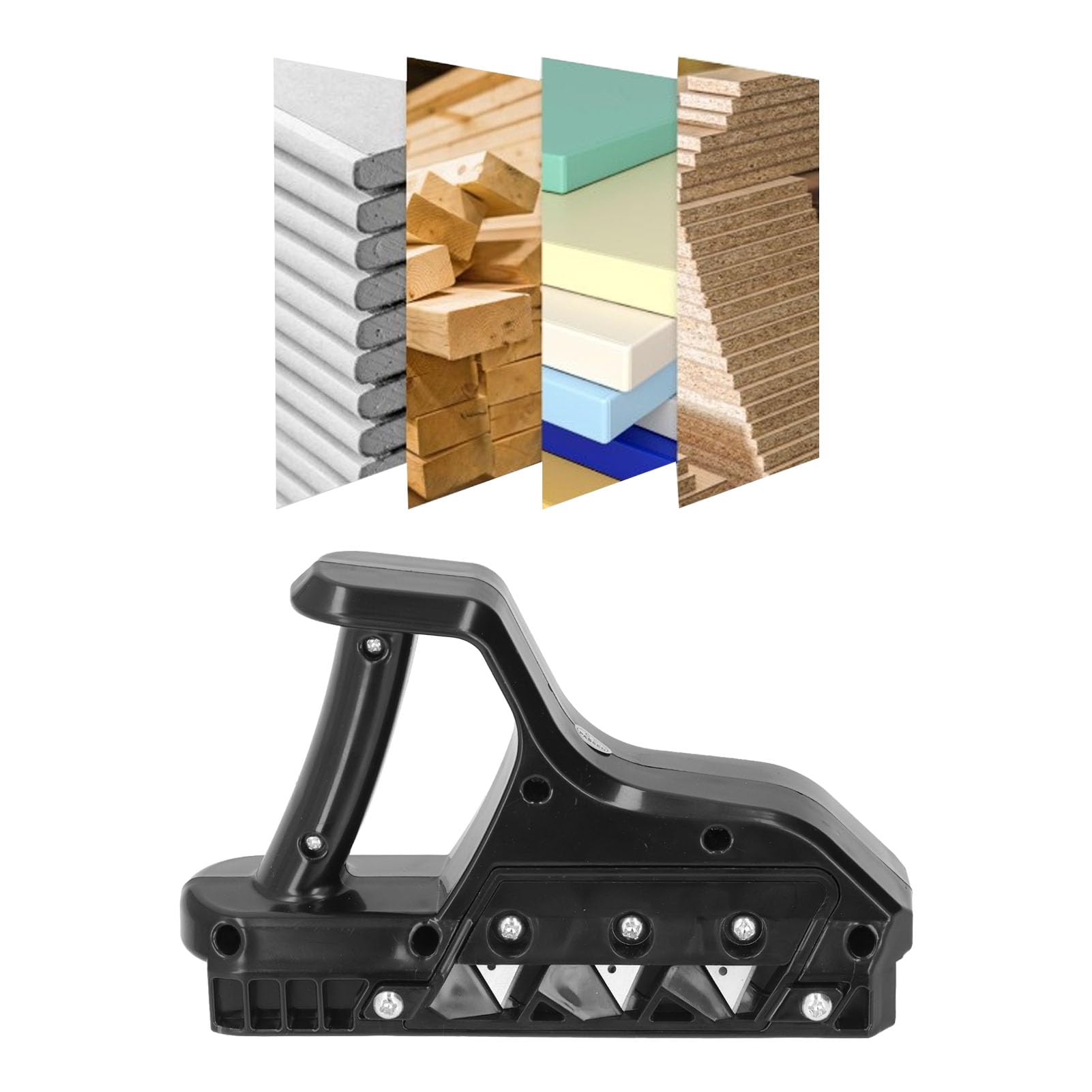 Gipsplaat afschuining houtbewerking handgereedschap, met 10 messen en mes Gipsplaat snelle snijder Gipsplaat Edger Gipsplaat rand afschuining houtbewerking (Size : 45° 60 Gipsplaat afschuining houtbewerking handgereedschap, met 10 messen en mes Gipsplaat snelle snijder Gipsplaat Edger Gipsplaat rand afschuining houtbewerking (Size : 45° 60