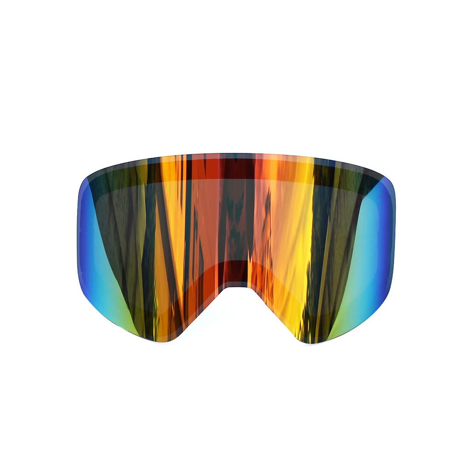 DieffematicHXJ Gafas Esqui Hombre Gafas de esquí magnético Doble Capa Lente polarizada Esquí Anti-Niebla Snowboard Gafas Hombres Mujeres Gafas Gafas Eyewear (Color : Red)