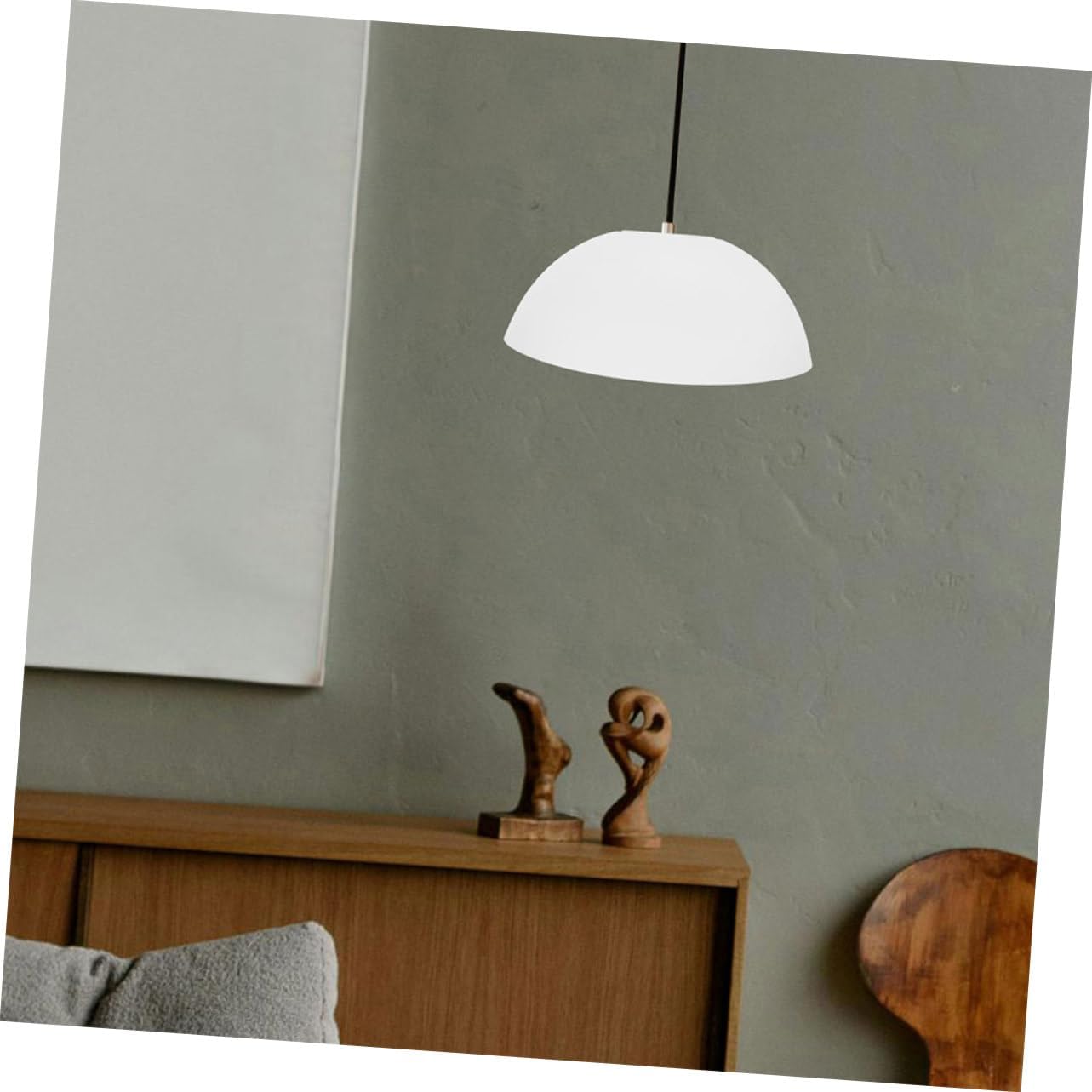 Luxshiny 4pcs Modern Plastic Lamp Shades for Hanging Ceiling Lights Elegant Versatile Bedroom and Enhance Home Decor Center