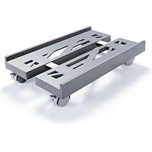 Ayarlanabilir Mobil CPU Stand , Havaland rmal  Bilgisayar Kulesi Stand , 4 Tekerli PC Kulesi Stand ,  o u Bilgisayara Uyar, Masa Alt  CPU Tutaca  PC Zemin Arabas  PC Y kseltici Oyuncular ve