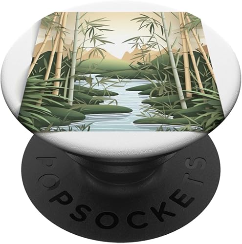 Bamboo Zen In the Spirit of Japan PopSockets Standard PopGrip