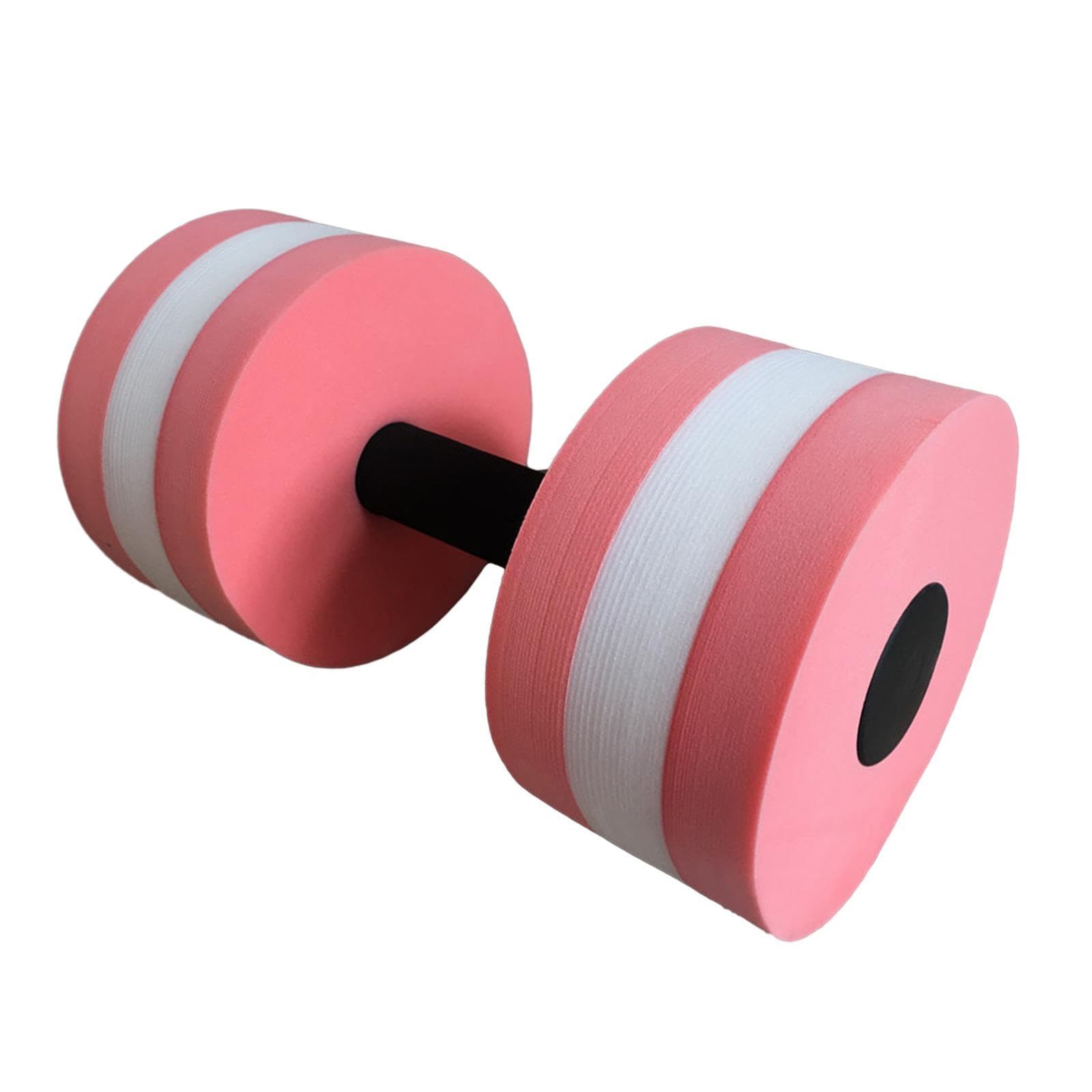 kowaku Aquatic Dumbbell Bar Aquatic Barbell Water Sports Pool Fitness Aquatic Weights Lightweight Men Women EVA Water Dumbbells, Pink