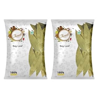 Chounk Tej Patta Leaves - 200g (100 gm x Pack of 2) | Whole Tez Patta | Bayleaf | Dried Bay Leaves with No Added Preservatives | Premium Tejpatta Spice for Everyday Cooking