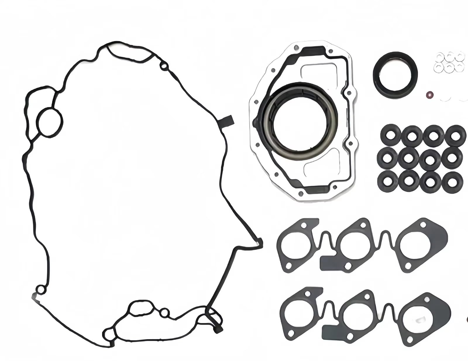 Junta estanqueidad tapa válvulas Juego Completo De Juntas Culata Motor Para V6 V9X Para Nissan Para Navara Para D40 Para STX550 Para Pathfinder Para R51 Para Ti550 3,0 T .0L