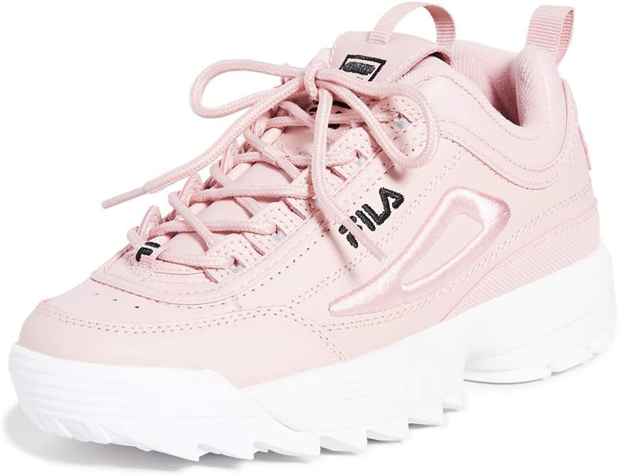 Fila Women's Disruptor II 3D Embroider Black Black White
