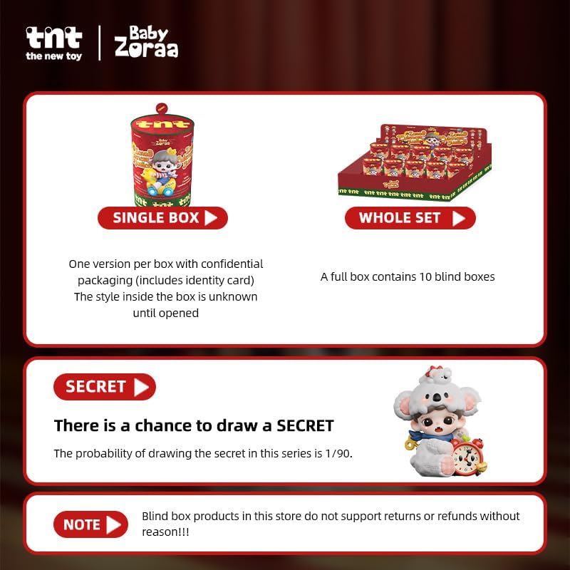 Zoraa Cuteness is Justice Series Collectible Blind Box Figurines, 10 Designs Plus Secret Character, Random Surprise Toy Box Birthday Gifts for Women Men (Single Box 1 PCS)