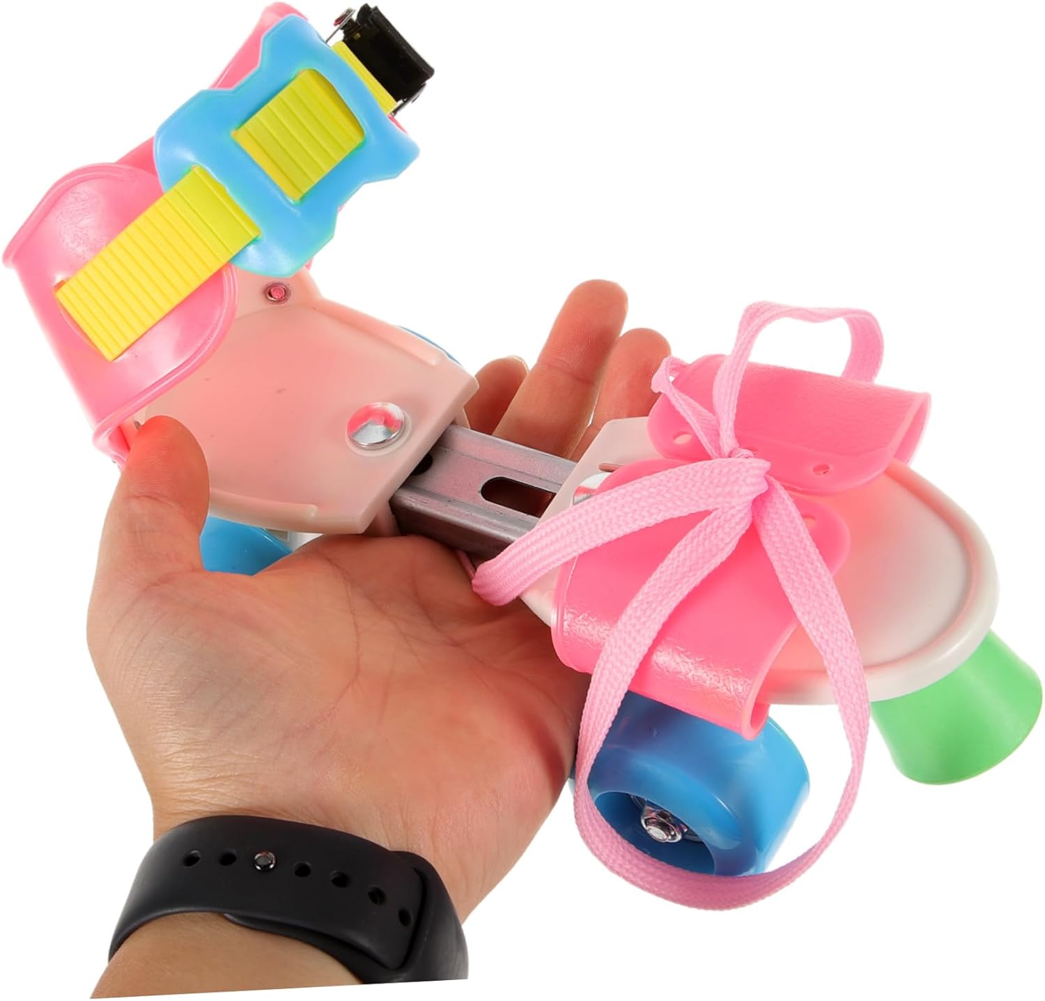 1Pair Roller Skates for Comfortable Beginner Skating Shoes for Indoor and Outdoor Fun Easy to Control Fits Various Shoe for Young Skaters