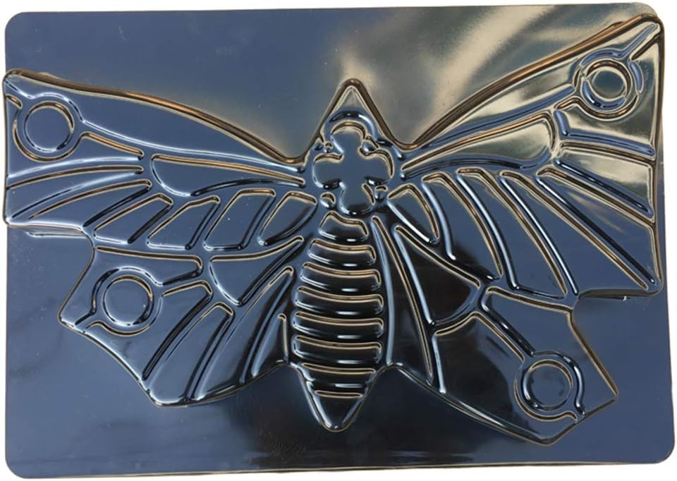 HapWay Butterfly Shape Stepping Stone Mold, Concrete Cement Mould Walk Maker, DIY Personalized Manual Garden Lawn Pathmate Paving Pavement Paver
