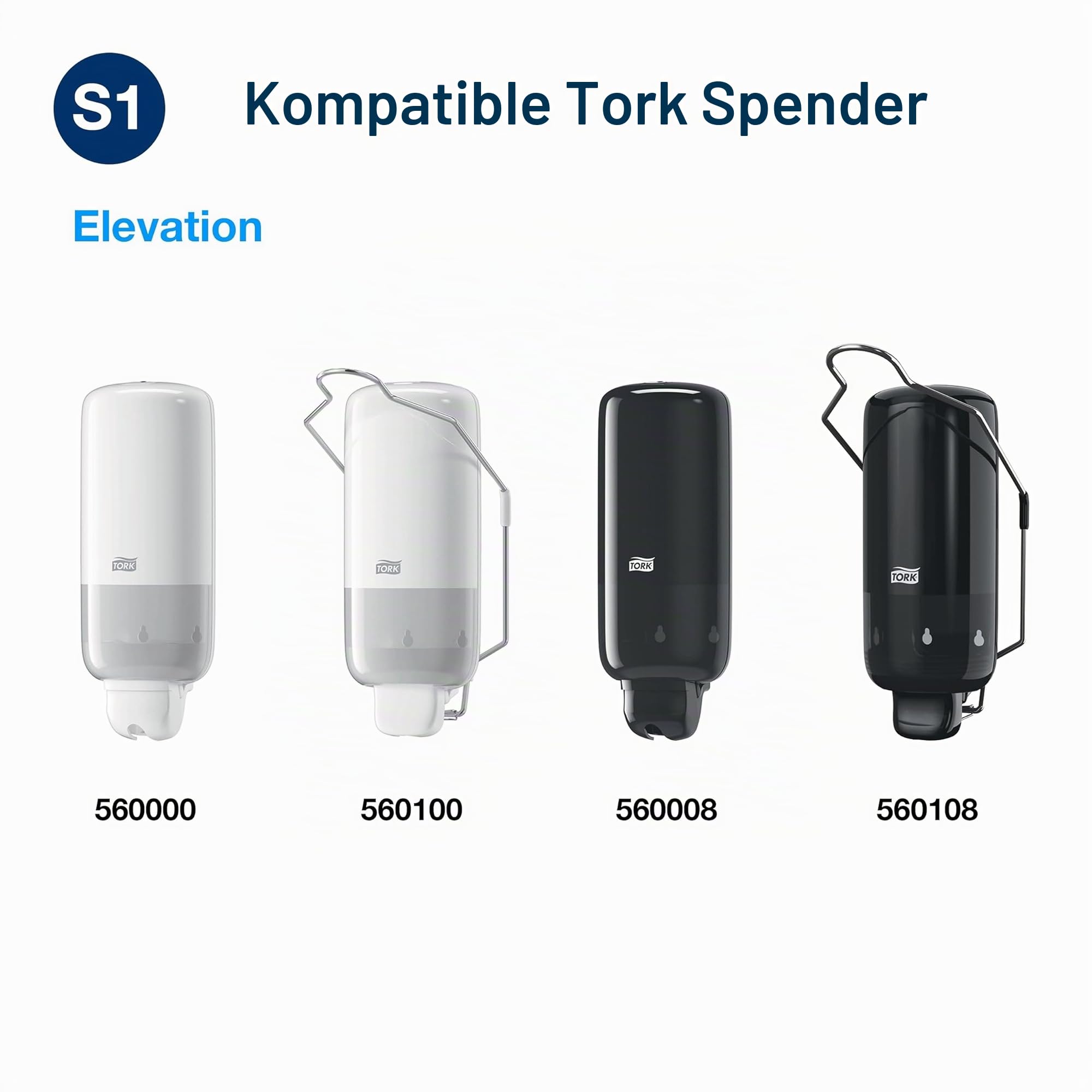 Tork Mild Duftende Hand Flüssigseife S1, frischer Duft, 6 x 1000 ml, 420501