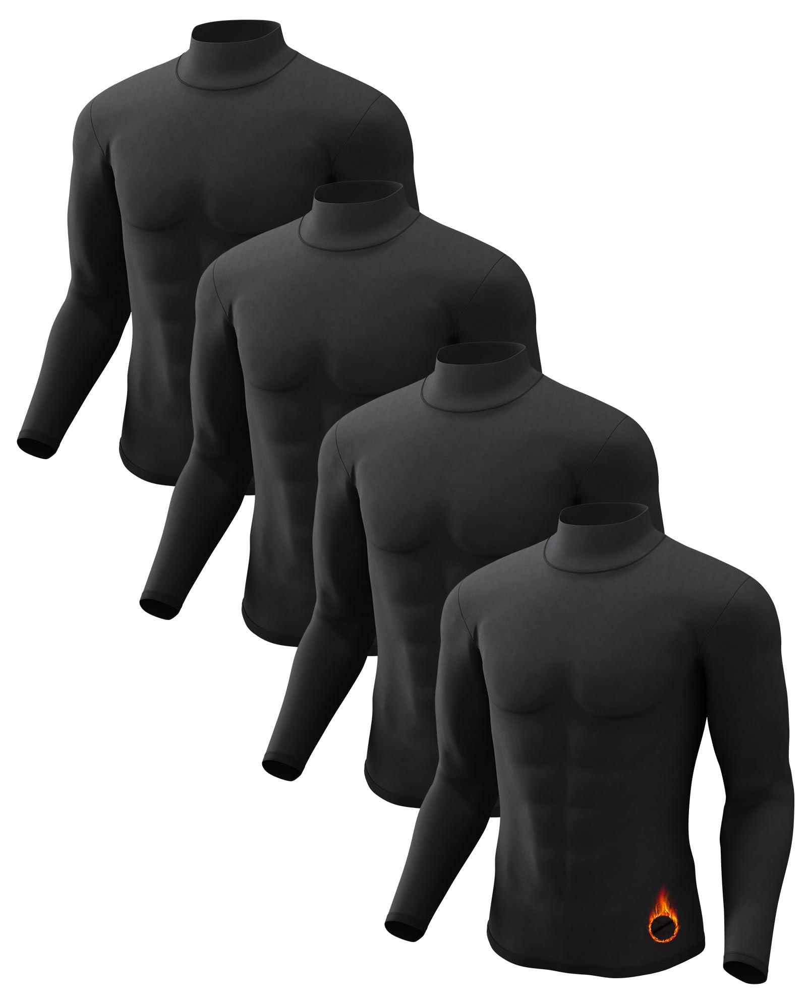 CL convallaria Moderno/Ajustado Capas Base para Hombre