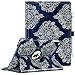 Fintie iPad 9.7 inch 2018 2017 / iPad Air Case - 360 Degree Rotating Stand Protective Cover with Auto Sleep Wake for Apple iPad 9.7" (6th Gen, 5th Gen) / iPad Air 2013 Model, Indigo Dreams