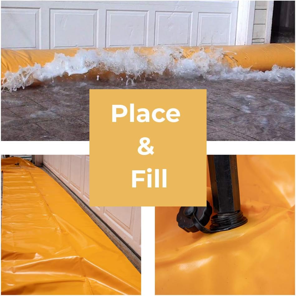 70% Off Discount Best Sandbag Alternative - Hydrabarrier Supreme 6 Foot Length 12 Inch Height. - Water Diversion Tubes That are The Lightweight, Re-usable, and Eco-Friendly Best Cyber Monday 🔥 Best Sandbag Alternative - Hydrabarrier Supreme 6 Foot Length 12 Inch Height. - Water Diversion Tubes That are The Lightweight, Re-usable, and Eco-Friendly