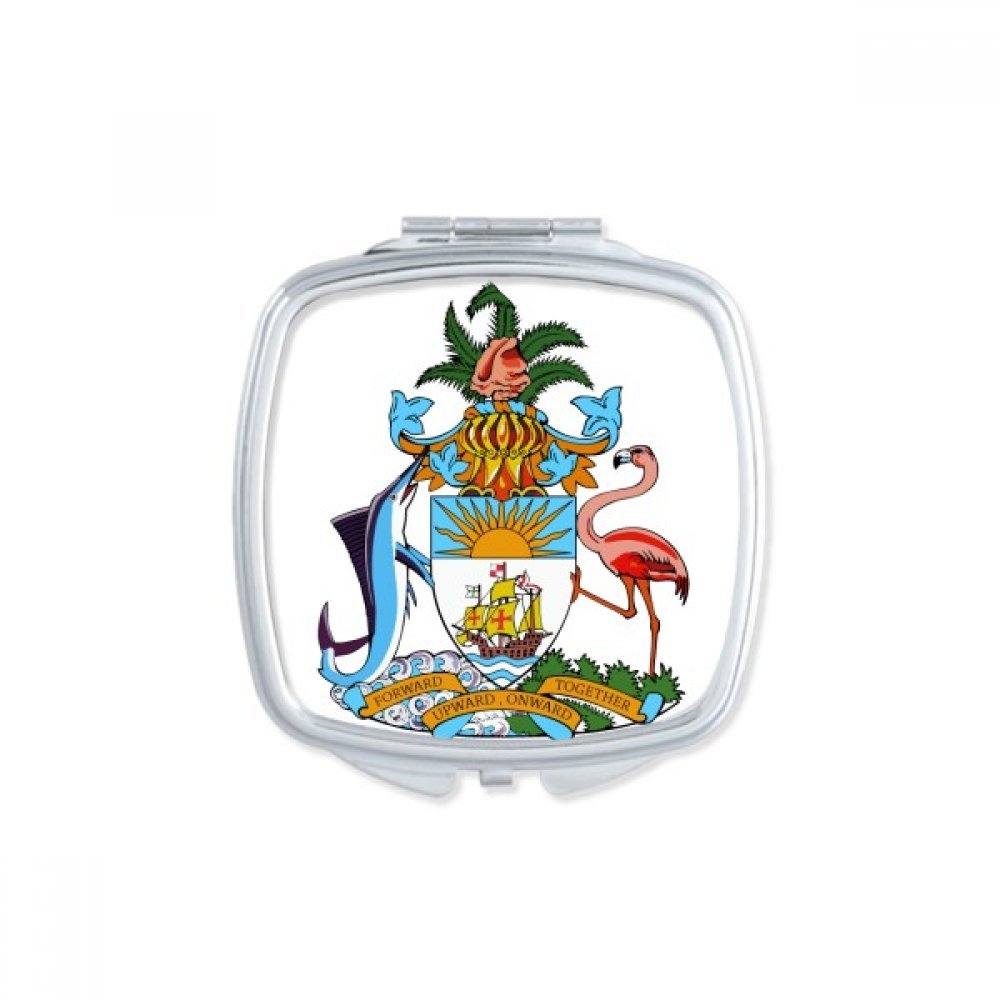 Miroir de maquillage Nassau Bahamas portable pour vos retouches beauté en voyage