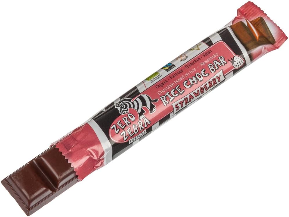 Org Rice Choc Bar Strawberry 35 g x 1