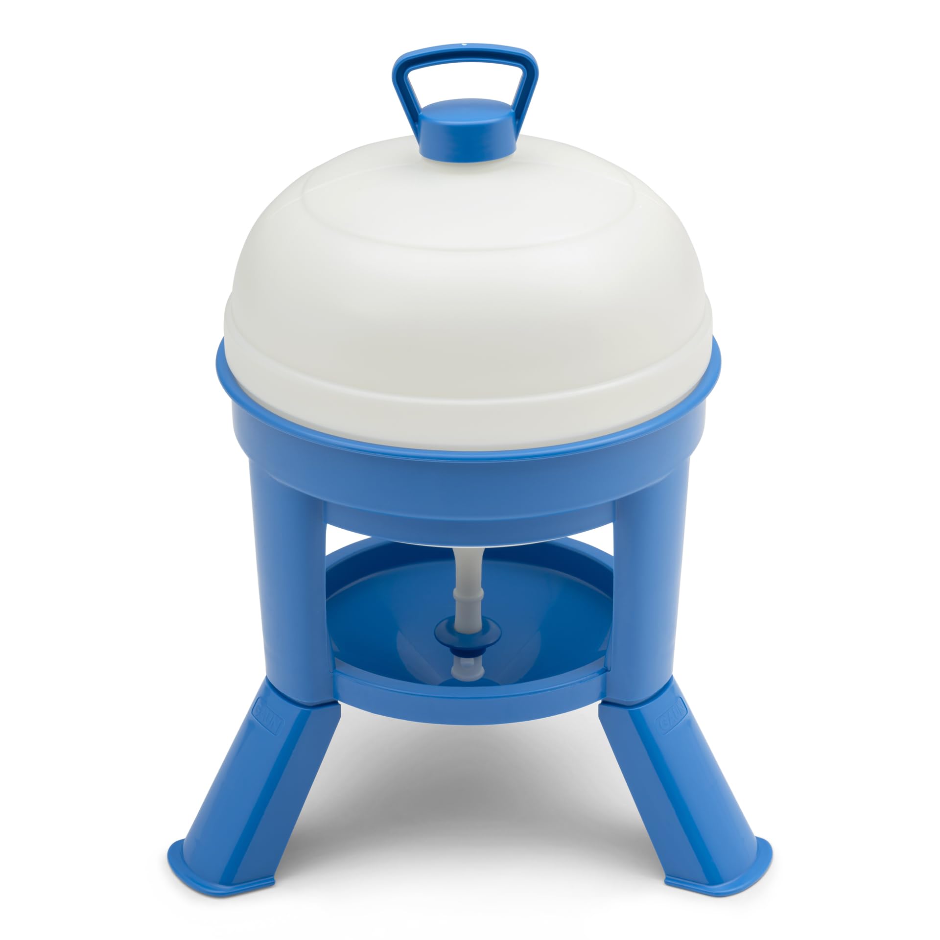 Agrarzone Abbeveratoio a sifone 20L per pollame - Robusto e igienico con piedini e maniglia - Acqua pulita e sempre fresca per galline e volatili
