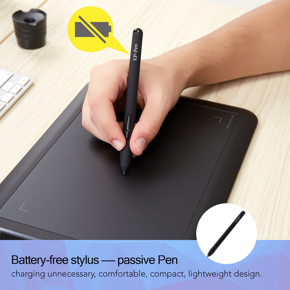 XP-PEN STAR05 WIRELESS GFX DRAWING TABLET 8 X 5 INCH
