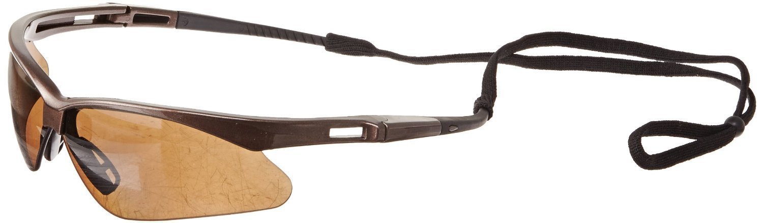 Flаѕh Sаlе Kimberly-Clark 28637 Jackson Safety V30 Nemesis Polarized Safety Glass, Polarized Brown Lens, Brown Frame (Pack of 12)