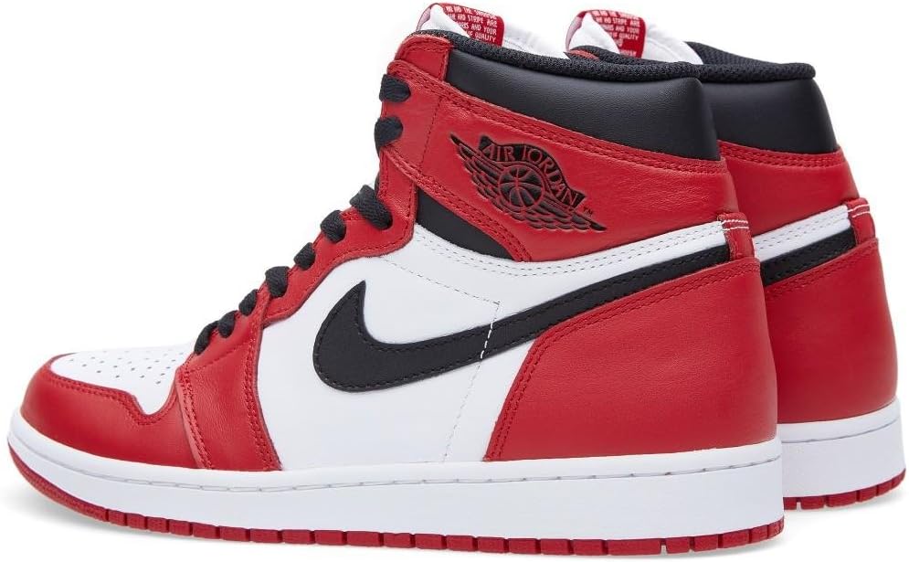Air Jordan 1 Retro High OG 'Chicago' – 555088-101, White, Black-varsity  Red, 17 M US : Amazon.com.mx: Ropa, Zapatos y Accesorios