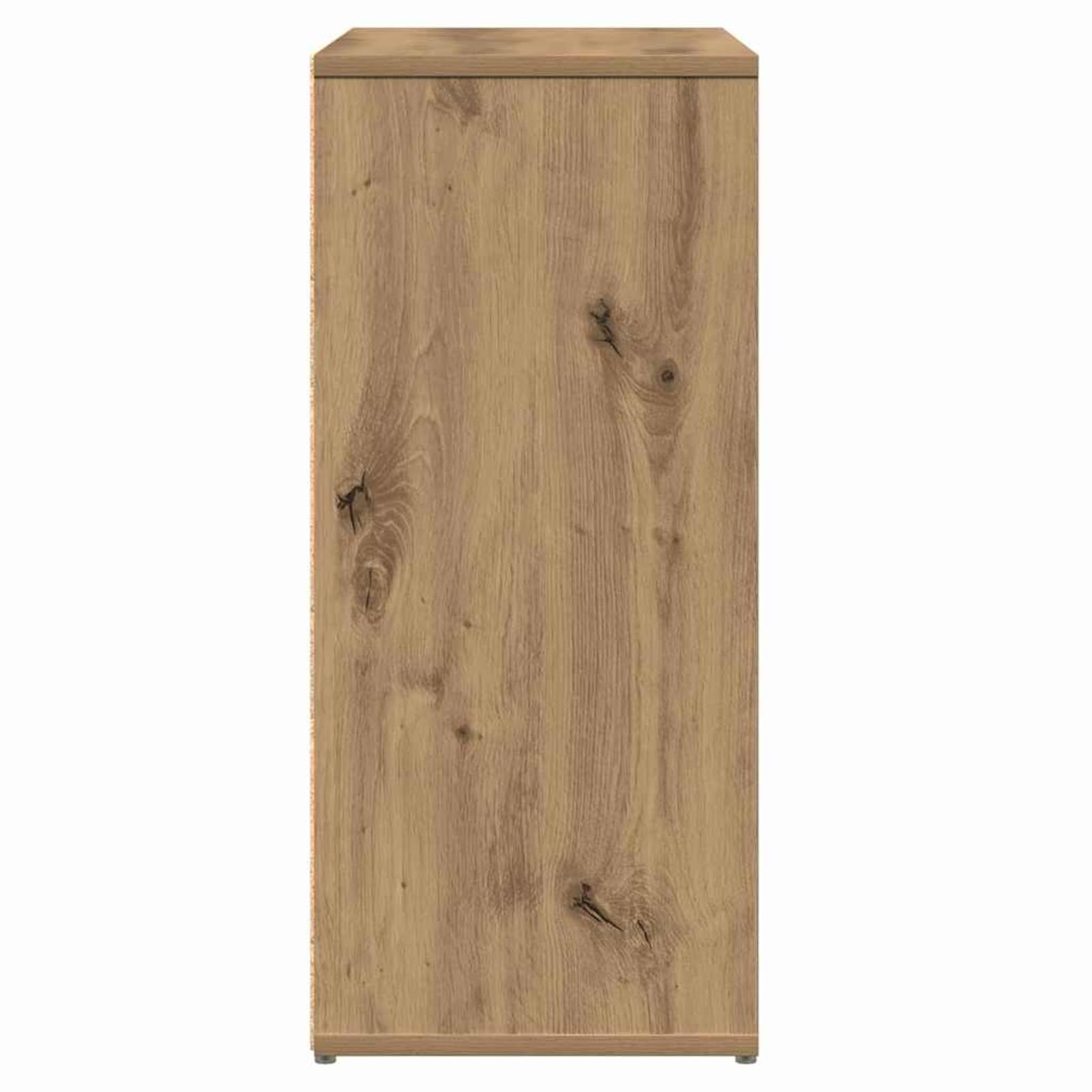 Homgoday Hochboard mit Regal mit Speicher mit Tür 2 pcs Eiche handwerklich 60 x 31 x 70 cm küchenzeilen