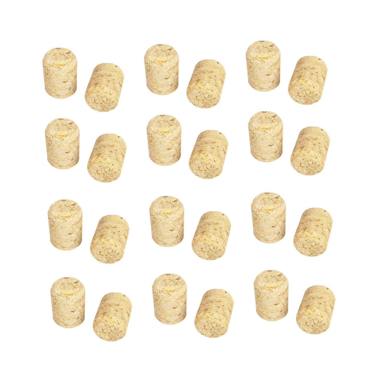 Mikinona Tapones de Corcho para Botella de Vino 150 Piezas 2x2,9 Cm